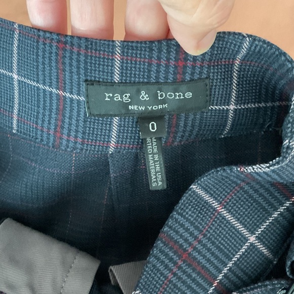 rag & bone wool blend trousers Pants; size 0 - Picture 6 of 7